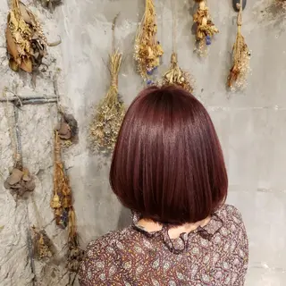 ショート カラー 井尻 柚都歩のヘアスタイル