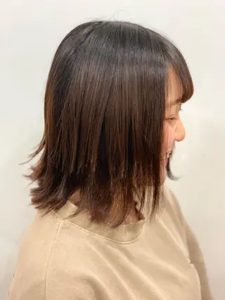 ミディアム ViaLa Hair 🌈すずきたくむ✂︎のヘアスタイル
