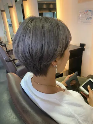 ショート メンズ 中井 一葉のヘアスタイル