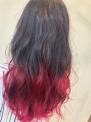 ロング カラー 田上 (たのうえ)のヘアスタイル