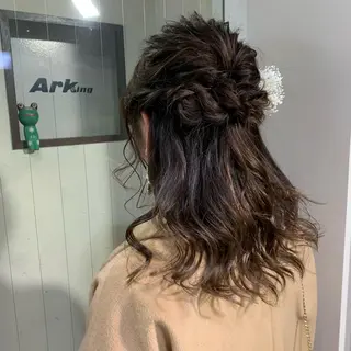 ヘアアレンジ インナーカラー🧸 suzunaのヘアスタイル