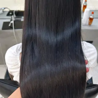 ロング ちさと/縮毛矯正/ メンズカット🌼のヘアスタイル