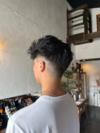 ショート パーマ メンズ 🦖ノザワ リンカ🦖のヘアスタイル