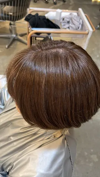 ショート Dulce oro所属・モデル募集/円山/ 暖色/yurinaのヘアスタイル