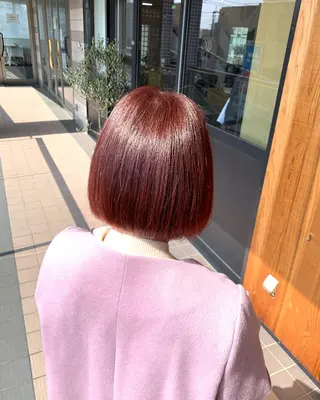 ミディアム MADRAS stylistのヘアスタイル