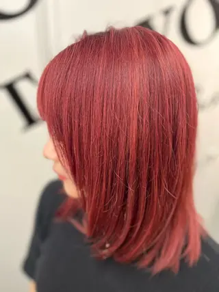 ミディアム カラー CHROM TOKYO the  Barber 新宿店所属・畠山 敦匡のヘアスタイル