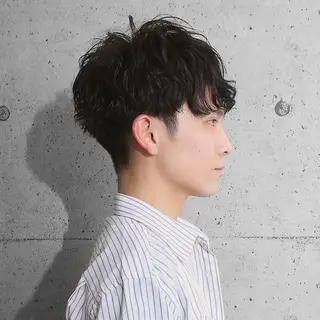 パーマ メンズ ツイスパ/波巻き対応 メンズ特化　石川愛理のヘアスタイル