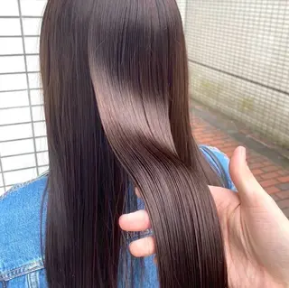 ロング 【髪質改善カラー】 あむ·. ⟡ 🖤のヘアスタイル