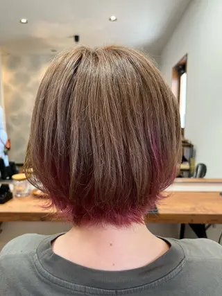 ショート カラー SALON paljon Hair&Nail所属・ヘア＆ネイル＆アイ サロンパルヨンのマツエク・マツパデザイン