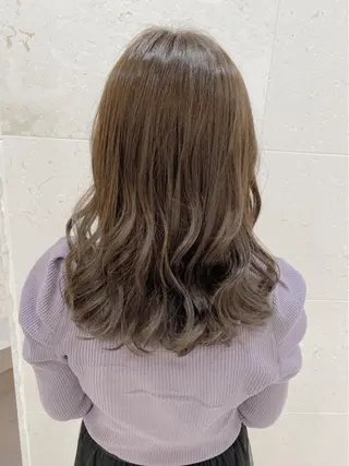 ミディアム カラー shanti 渡辺新也✂️のヘアスタイル