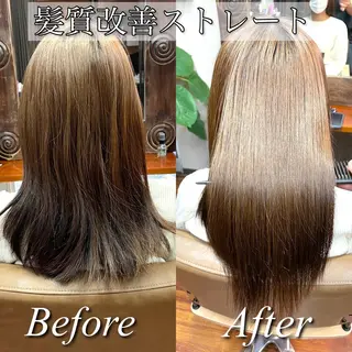 ミディアム ✨美髪矯正&ショート の小林✨のヘアスタイル