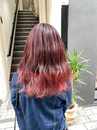 ロング nico🏁 rihoのヘアスタイル