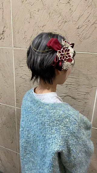 ショート ヘアアレンジ 菊地 紗矢のヘアスタイル