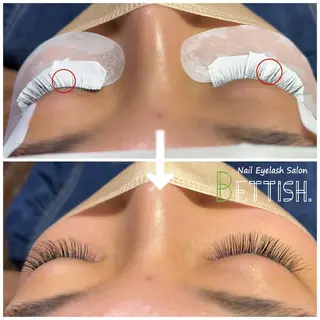 マツエク・マツパ BETTISH. MAIのマツエク・マツパデザイン