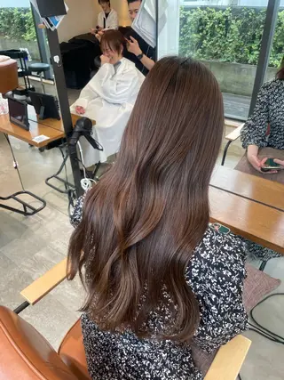 ロング 髪質改善🤍艶カラー ゆいのヘアスタイル