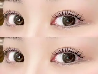 マツエク・マツパ Total beauty salon WELINA 藤沢所属・束感まつげ 🇰🇷🍯岡野乙葉のマツエク・マツパデザイン