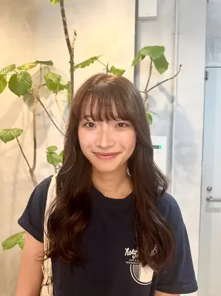 ロング カラー 木村 心海☆明石のヘアスタイル