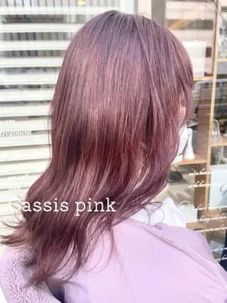 セミロング ネイルモデル🐶 とみやまふうか ⭐️のネイルデザイン