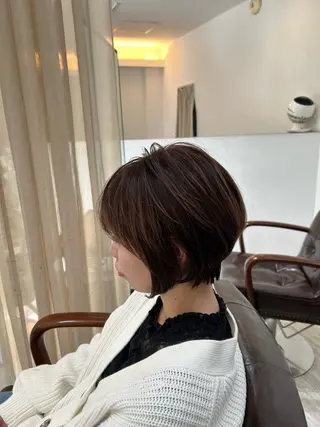 ショート 美髪✨艶髪✨髪質改善 カラー特化❣辻本悠心のヘアスタイル