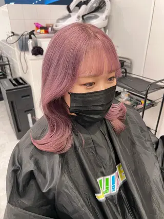 セミロング 透明感/艶髪/💖 トレンドスタイル💖のヘアスタイル