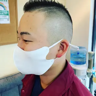 ショート 銀座バルビエグラン 角田雅樹（夜限定）のヘアスタイル