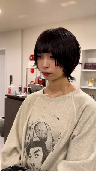 ショート ショート/レイヤー/ ボブ/安本和史のヘアスタイル