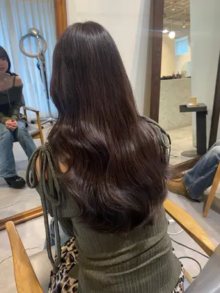 ロング カラー 当日予約大歓迎💗 依田瑞希のヘアスタイル