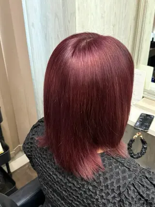 ミディアム ✨艶カラー✨ 🍒Rinna🍒のヘアスタイル