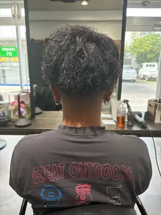 パーマ メンズ caly(キャリー)所属・平野 里奈のヘアスタイル