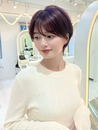 ショート カラー Cloe所属・久世 聡のヘアスタイル