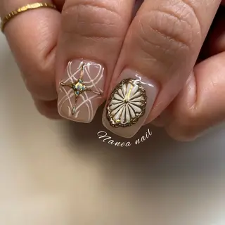 ネイル 金竹 結衣のネイルデザイン