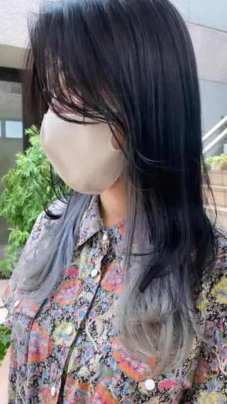 ロング カラー タカノ ノゾミのヘアスタイル