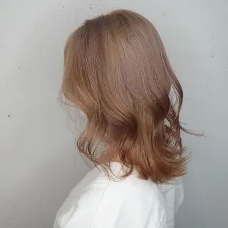 ミディアム カラー E Komo hair所属・Wow❕E Komo hair 永井一輝のヘアスタイル