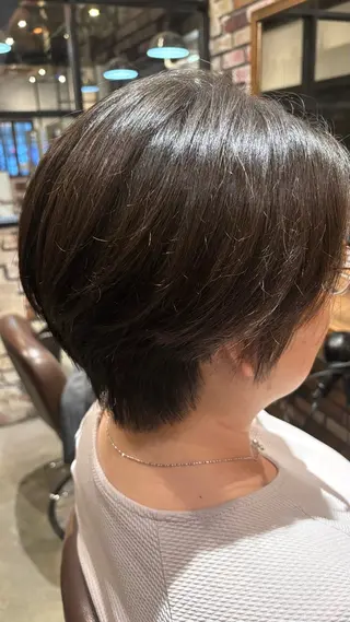 ショート 前田 つかさのヘアスタイル