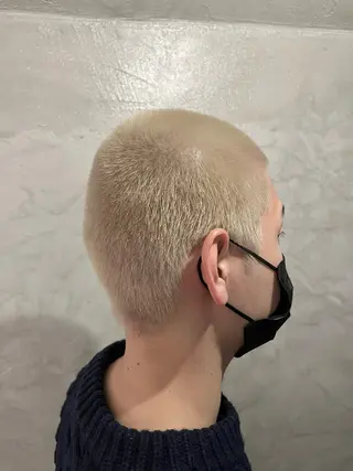 カラー メンズ FUJINO RYOのヘアスタイル