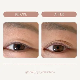 マツエク・マツパ C.Nail&EYE 　chiharuのマツエク・マツパデザイン