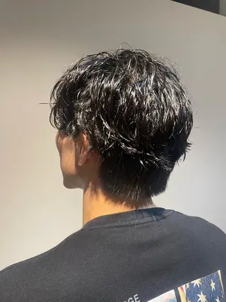 パーマ メンズ さくま しょうかのヘアスタイル