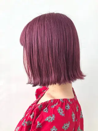 ショート カラー ANNA /艶髪/ハイトーンのヘアスタイル