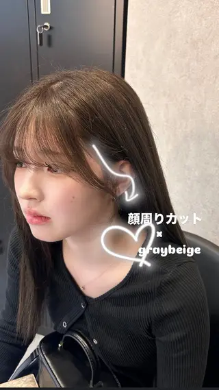 ミディアム Grandoll Ralis店のヘアスタイル