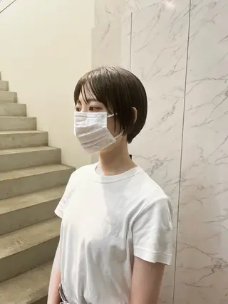 ショート ﾏｽﾀﾞ ｱｲﾘのヘアスタイル