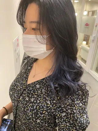 セミロング カラー パーマ 🌿レイヤー/髪質 改善/🌿JINのヘアスタイル