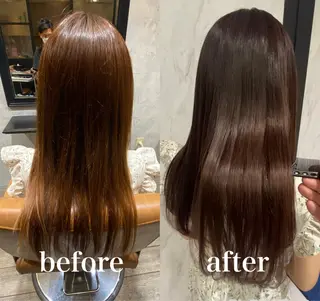 ロング カラー 髪質改善/縮毛矯正 /naokiのヘアスタイル