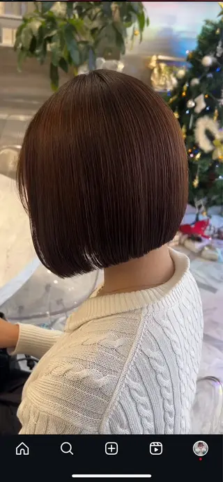 ショート カラー 冬っぽカラー/ マツエク/ゆきなのマツエク・マツパデザイン