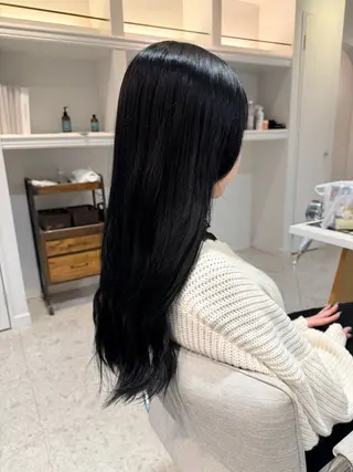 ロング 髪質改善／ ／芝　圭佑のヘアスタイル