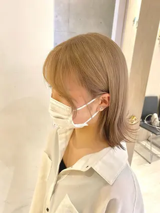 ショート カラー 🖤KURUMI🖤 潤艶・髪質改善のヘアスタイル