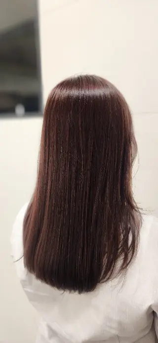 ロング アフェクション金山所属・透明感カラー🫧/ あやなのヘアスタイル