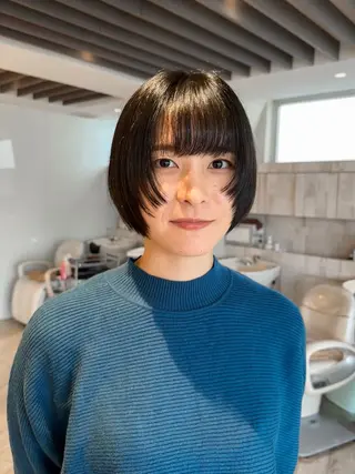 ショート driP. by HAVANA所属・パーマ / ボブ /ショート 谷口 陸のヘアスタイル