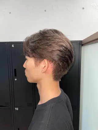 カラー メンズ saga kokiのヘアスタイル