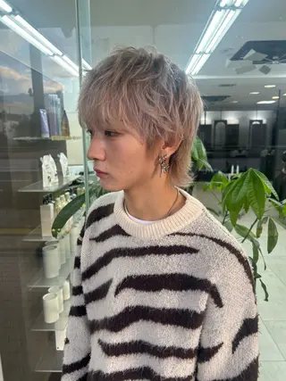 ショート メンズ メンズパーマの達人 /タカシマ　ダイスケのヘアスタイル