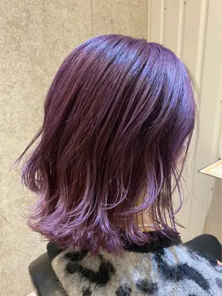 ミディアム カラー Emerge 新宿東口店所属・堀山 佳奈のヘアスタイル